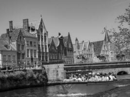 das Stadt von Brügge im Belgien foto