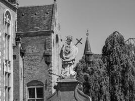 das Stadt von Brügge im Belgien foto