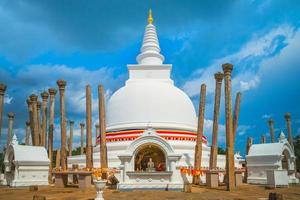 Thuparamaya ist der erste buddhistische Tempel in Sri Lanka foto