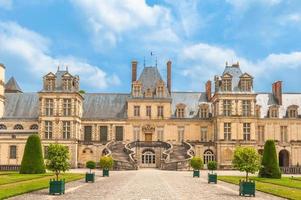Palast von Fontainebleau in der Nähe von Paris in Frankreich