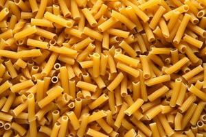 Hintergrund gesund Italienisch roh Spaghetti Pasta Zutat Nudel Essen Makkaroni ungekocht. generativ ai. foto