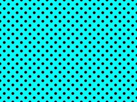 schwarz Polka Punkte Über aqua Hintergrund foto