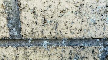 Hintergrund von Stein Backstein Mauer. grau und Weiß Farben foto