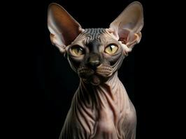 süß Kätzchen Sphynx foto