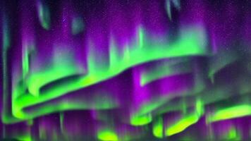 schön Gradient Aurora Himmel, Entspannung Konzept ai generiert foto