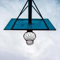 Straßenbasketballkorbsportausrüstung foto