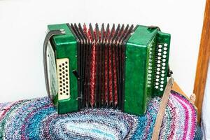 das Russisch Grün ist ein Musical Instrument. foto