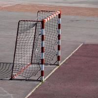 Straßenfußballtor Sportgeräte foto