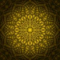 nahtlos Muster mit Mandalas im Gold Farben. Illustration. foto