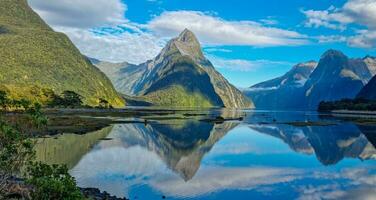 Milford Klang, Südland, Neu Neuseeland foto