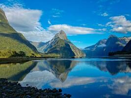 Milford Klang, Südland, Neu Neuseeland foto