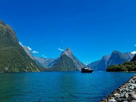 Milford Klang, Südland, Neu Neuseeland foto