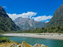 Milford Klang, Südland, Neu Neuseeland foto