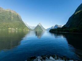 Milford Klang, Südland, Neu Neuseeland foto