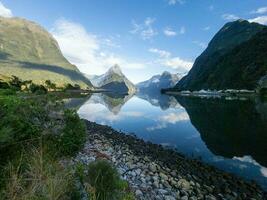 Milford Klang, Südland, Neu Neuseeland foto