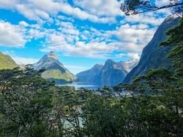 Milford Klang, Südland, Neu Neuseeland foto