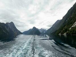 Milford Klang, Südland, Neu Neuseeland foto