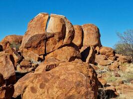 Teufel Murmeln, Nord Gebiet Australien foto