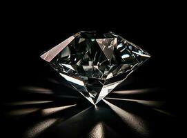 Diamant erstellt mit generativ ai Technologie foto