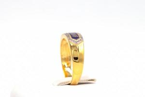 Sir Namensring 9k Gold foto