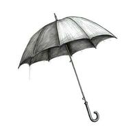 Symbol Regenschirm ai generiert foto