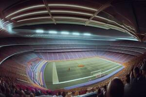 Fußball Stadion exotisch Hintergrund foto