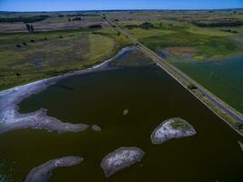 Pampas Lagune, Antenne Aussicht foto