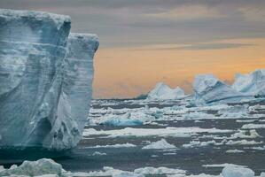 wild gefroren Landschaft, Antarktis foto