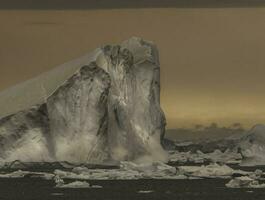 wild gefroren Landschaft, Antarktis foto