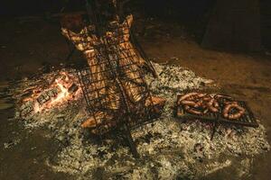 Lamm am Spieß foto