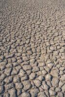 geknackt Erde, Desertifikation Prozess, abstrakt Hintergrund foto