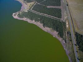 Pampas Lagune, Antenne Aussicht foto