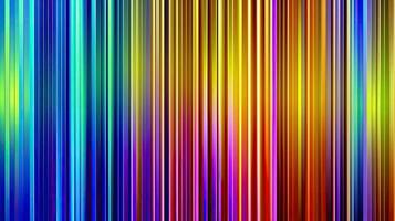 abstrakt irisierend Hintergrund von Streifen von anders irisierend Farben. Regenbogen Hintergrund. ai generiert generativ ai foto