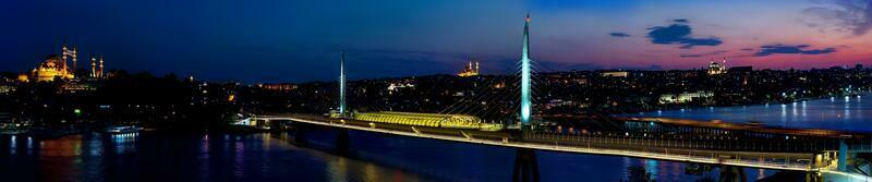 Panorama von golden Horn foto