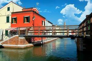 Brücke auf Burano foto