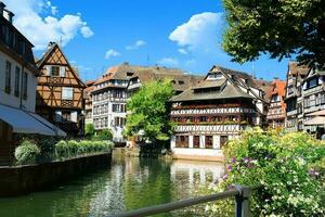 Sommer- im Straßburg foto