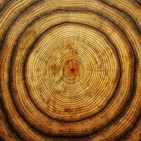 Ringe Wachstum Baum Textur foto