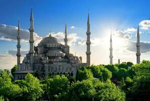 berühmt Blau Moschee foto