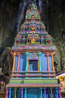 Tempel in Batu-Höhlen in Kuala Lumpur foto