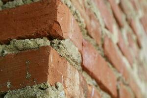 Foto von rot Backstein Mauer