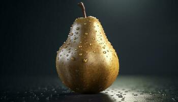 Frische von Natur Kopfgeld, gesund Essen mit organisch, reif Obst generiert durch ai foto