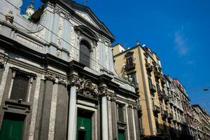 das Kirche von st Nikolaus das wohltätig gebaut auf 1682 im Neapel foto