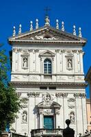 das historisch Kirche von santi Domenico e sisto gebaut auf das Jahr 1663 foto