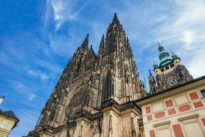 Metropolitan- Kathedrale von Heilige Vitus, Wenzel und Adalbert im Prag foto