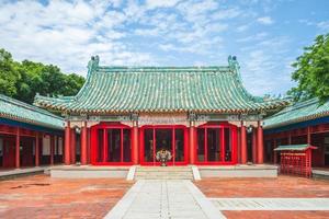 Fassade des Koxinga-Schreins in Tainan, Taiwan foto