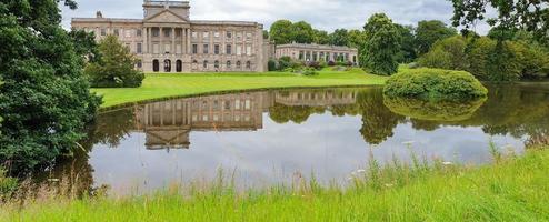 Lyme Hall historischen englischen Herrenhaus und Park in Cheshire, Großbritannien foto