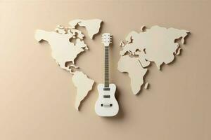 Welt Musik- Tag. generieren ai foto