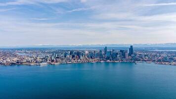 Seattle, Skyline von Washington foto