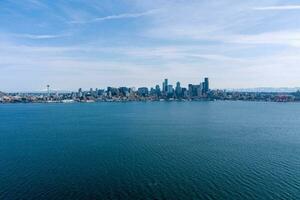 Seattle, Skyline von Washington foto