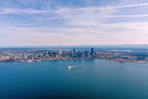 Seattle, Skyline von Washington foto